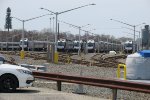 NJT 4546, 4511, 4528, 4541, 4558 await Monday AM rush.